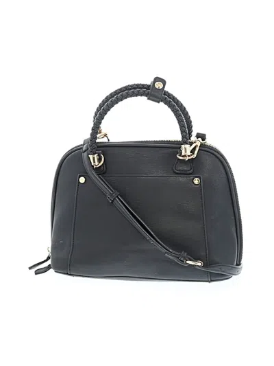 Pre-owned Madison West Satchel In Black