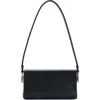 Madison West Structure Mini Shoulder Bag In Black