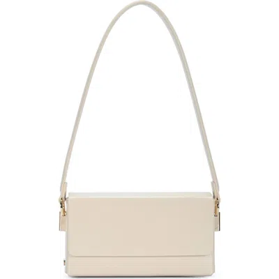 Madison West Structure Mini Shoulder Bag In Orange