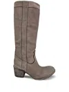 Madison.maison 57mm Leather Pull-on Boots In Gray