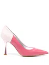 Madison.maison Alena 65mm Leather Pumps In Pink