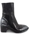 Madison.maison Leather Ankle Boots In 黑色