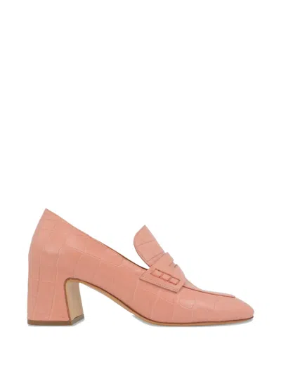 Madison.maison Leather Loafers In Pink