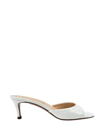 Madison.maison Lexis Heeled Sandals In White