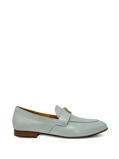 Madison.maison Lock Flat Loafers In Blue