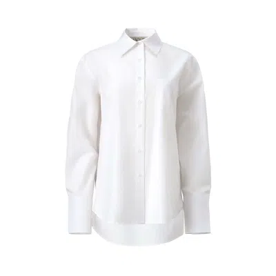 Madlen Women's Black / White Best Life Hand Painted Shirt In Black/white
