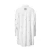 Madlen Women's Black / White Tiny Stars Hand Painted Shirt In Black/white