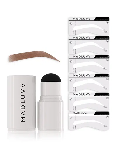 Madluvv Brow Stamp Kit In Auburn