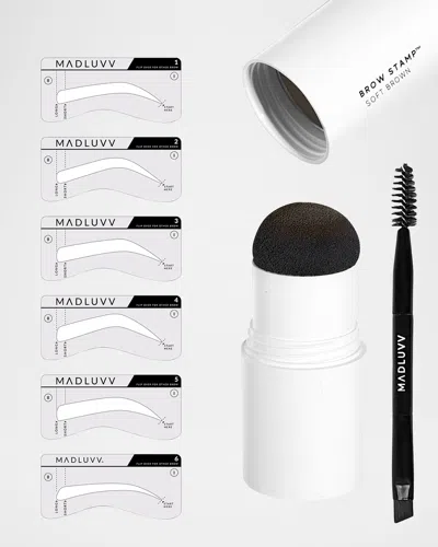 Madluvv Brow Stamp Kit In Brown