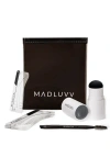 Madluvv Brow Stamp Kit In Dark Grey
