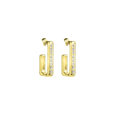 Madness-milano Unisex Earrings Madness Milano Or3130au In Gold