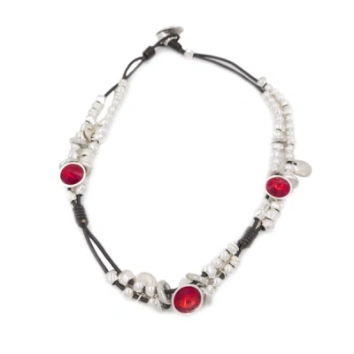 Madness-milano Unisex Necklace Madness Milano Co4086 In Metallic