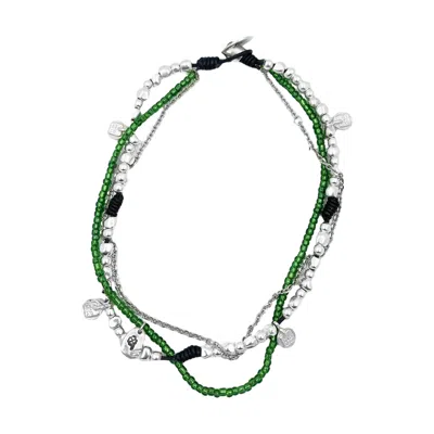 Madness-milano Women's Necklace Madness Milano ♪ In Green