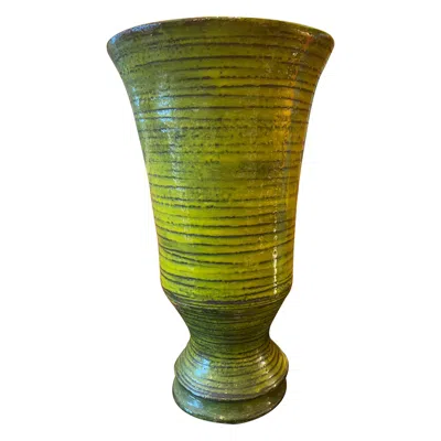 Pre-owned Mado Jolain Ceramic Table Lamp By , France, Vintage Design, 1960s In Brown