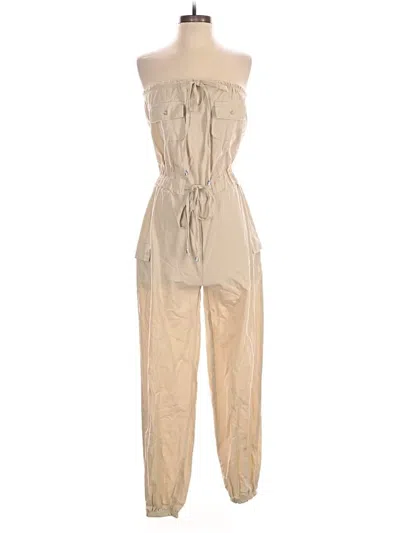Pre-owned Madrag Jumpsuit In White