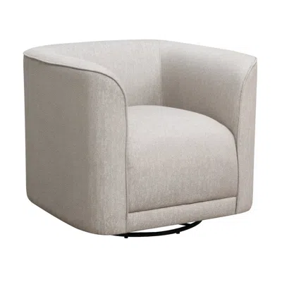 Madrona Burke Swivel Accent Chair With 360° Swivel And U-shape