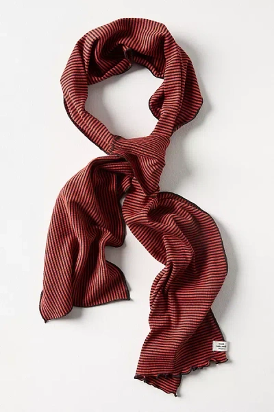 Mads Nørgaard Skinny Scarf In Red