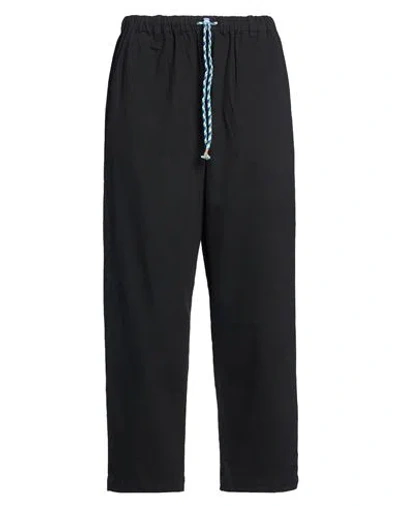 Madson Man Pants Black Size 34 Cotton, Elastane