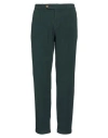 Madson Man Pants Dark Green Size 36 Cotton, Elastane