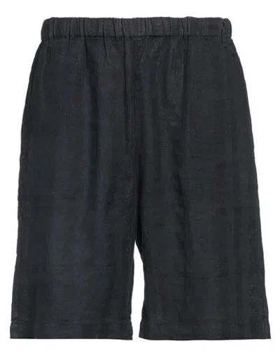 Madson Man Shorts & Bermuda Shorts Midnight Blue Size 28 Cotton