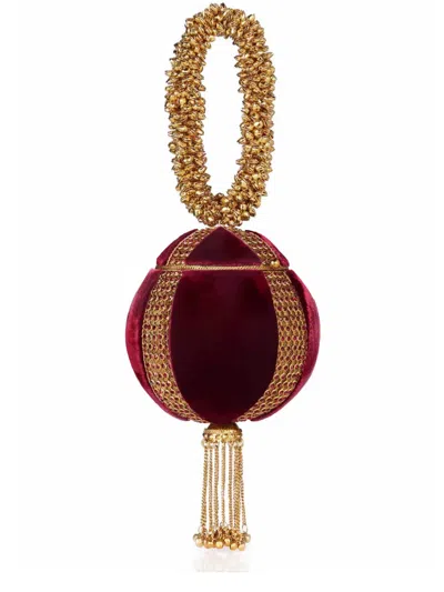 Mae Cassidy Babi Jewel Ruby Red Bracelet Clutch