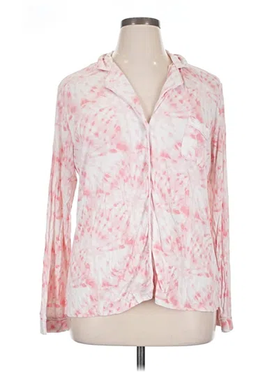 Pre-owned Mae Long Sleeve Blouse In Pink