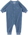 Maed For Mini Baby Blue Down To Earth Jumpsuit