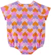Maed For Mini Baby Pink Loving Lama Bodysuit In Pink
