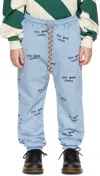 Maed For Mini Kids Blue 'the Good Times' Sweatpants