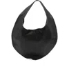 Maeden Market Leather Tote Bag In Black
