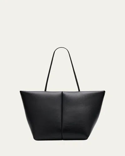 Maeden Boulevard Medium Padded Leather Tote Bag In Ink