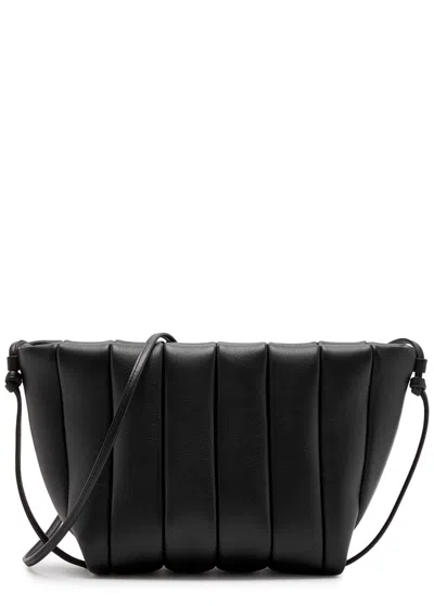 Maeden Boulevard Quilted Leather Shoulder Bag In Black