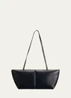 Maeden Boulevard Sling Leather Shoulder Bag In Ink