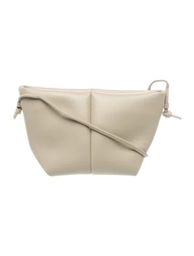 Pre-owned Maeden Leather Shoulder Bag In Neutrals