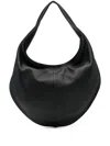 Maeden Leather Tote Bag In Black