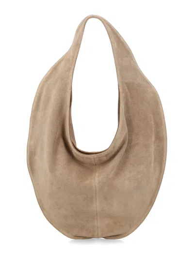 MAEDEN MAEDEN MAEDEN MARKET TOTE SUEDE LEATHER BEIGE