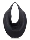 Maeden Market Tote Leather In Black