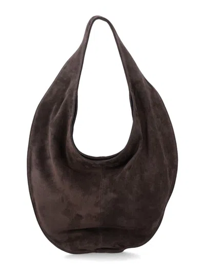Maeden Market Tote Suede In Brown
