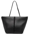 Maeden Boulevard Medium Padded Leather Tote Bag In Black
