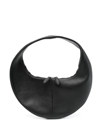 Maeden Medium Market Shoulder Bag In Black