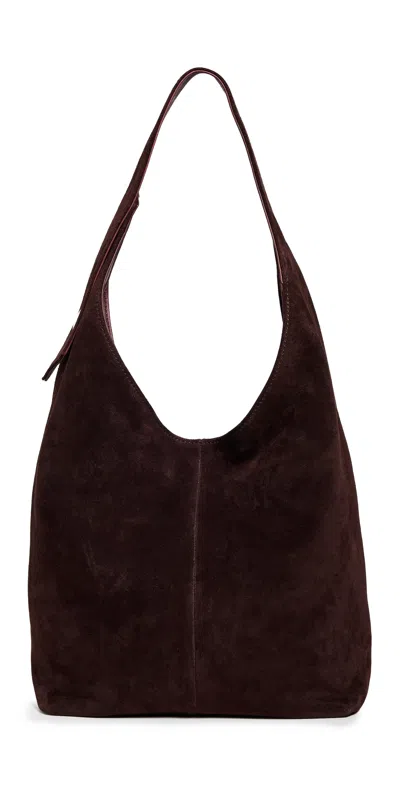 MAEDEN MONDAY BAG SUEDE MAROON