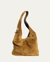 Maeden Monday Soft Suede Shoulder Bag