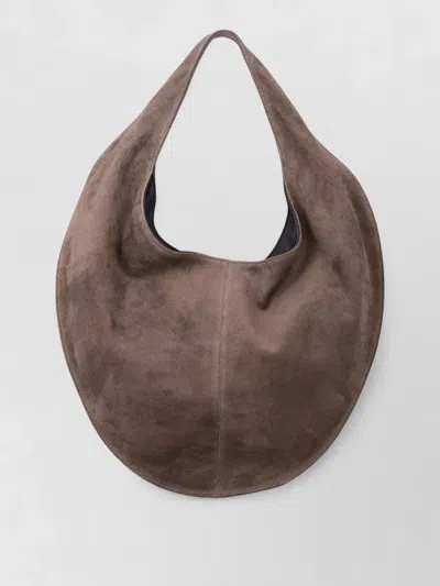 Maeden Suede Shoulder Tote Bag Large Carryall