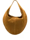 Maeden Suede Tote Bag In Brown