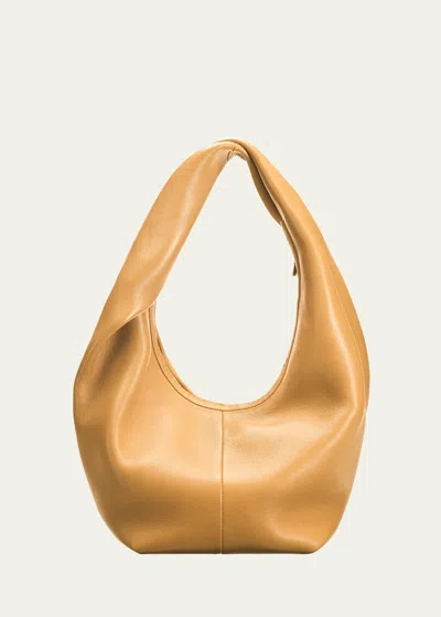 Maeden Yela Leather Shoulder Bag In Brown