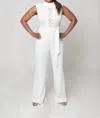 Maejoy Chain Reaction Jumpsuit In White In White