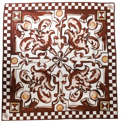 Maese Place Women's Red Cadiz Maroon Scarf