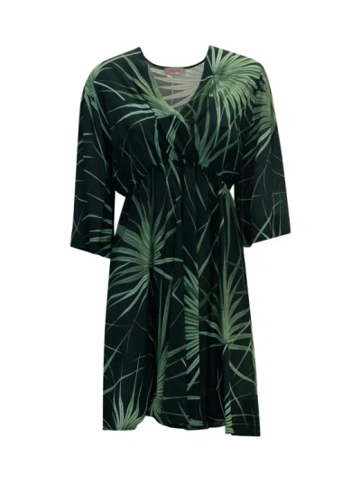 Maesta Green Georgette Dress