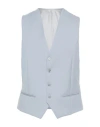 Maestrami L'atelier Man Tailored Vest Light Grey Size 44 Virgin Wool In Grey