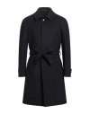 Maestrami Man Coat Midnight Blue Size 40 Wool, Polyamide, Cashmere In Blue